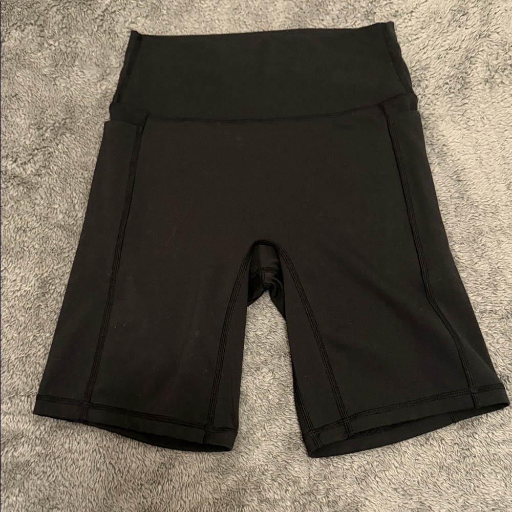 Til You Collapse Black Bike Shorts